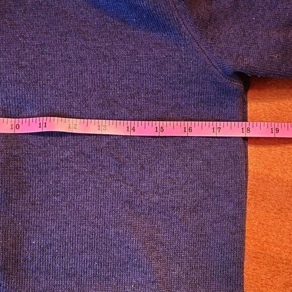 Cat & Jack Hooded Full-Zip Up Uniform Cardigan Sweater, Girls 12/14, Navy Blue - Picture 3 of 7